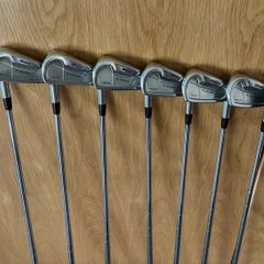 Mizuno MX 20 3 iron to Taylormade wedge set stiff flex