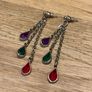 Vintage Jewelled Earrings Image 4