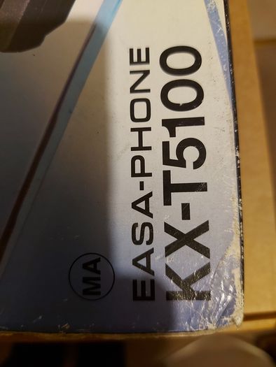 Vintage Panasonic EASA-PHONE Model  KX-T5100, New condition, never used, excellent condition