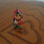 Hand Painted Russian Doll Key Rings x 4 for Sale Image 5