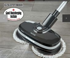 AirCraft PowerGlide Cordless Hard Floor Cleaner  - Cleaning And Buffering Around 20 Square Metres Per Minute