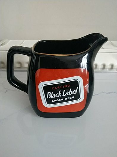 Carling black label jug.