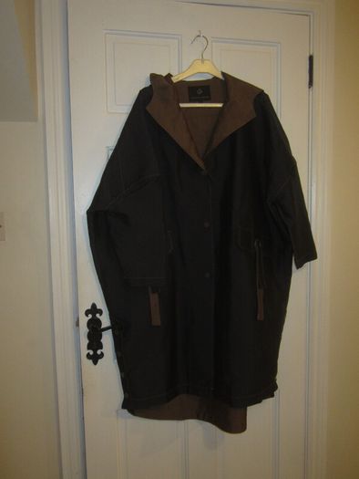 Colour 5 power navy coat   one size