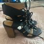 MADDEN GIRL Nyles  Gladiator Lace Up Heels Black size UK6 EU38 US8 M insole 24,1 cm (9.5 '') Postage included Image 5