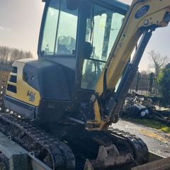 3 ton machine to hire with experienced driver kildare areas