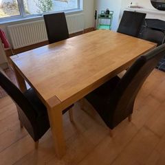 Beautiful Very Solid 5.5Ft Wooden Kitchen Dining Table - Can Deliver