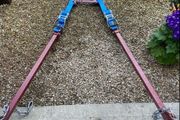 Heavy duty Towing a frame dolly transport recovery