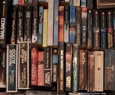 115 books. Mostly popular crime