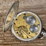 Antique silver ladies fob watch Image 5
