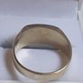 9k Gold ring with diamond Image 2