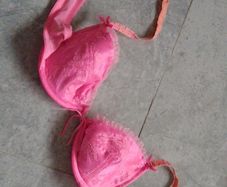 pink bra fits cap A worn