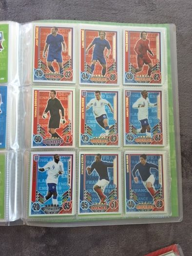 Match attax euro 2012 cards