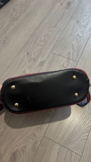 Matmazel Burgundy & Black Crossbody Bag