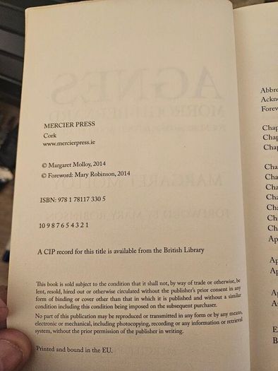 Agnes Morrogh-bernard. Foundress Of Foxford Wollen Mills. By Margaret Molloy. Signed Paperback Edition In Good Condition. See Photos For Same.