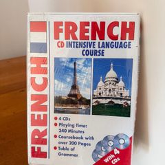 French language course - CDs and Course book