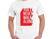 Liverpool You'll Never Walk Alone Adult T-shirt / Ynwa / Liverpool Novelty T-shirt/ Gift /