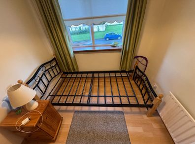 Single bed frame (90 by 190 cm) in great condition
