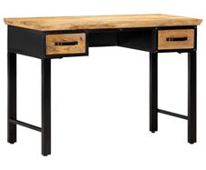 Writing Table 110x50x76 cm Solid Mango Wood