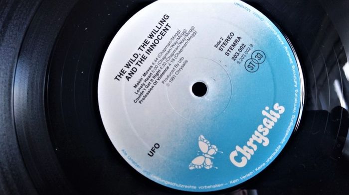 Lp.UFO.The Wild,The Willing & The Innocent.1981.Exc+