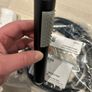 Black Shower Hose and Handset Image 2