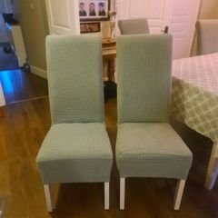 chair covers x 6