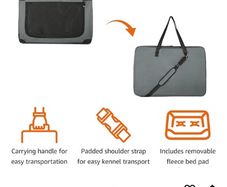 Dog travel crate