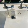 Original Antique Victorian Shanks Toilet Sink Basin Image 2