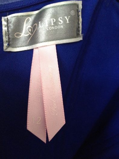 LIPSY LONDEN Beautiful Cobalt Blue Cotton Dress (size 12)