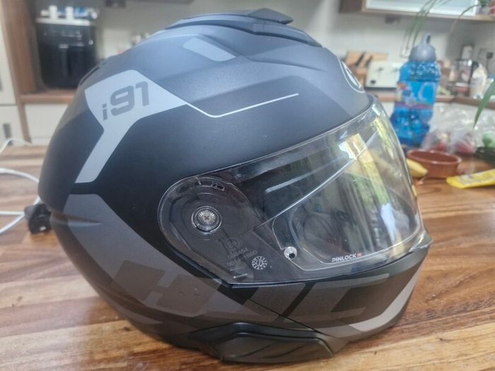 motorbike helmet HJC i91 intercom
