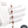 Vintage 925 Sterling Silver & Natural Baltic Amber Minimalist Bracelet Image 8