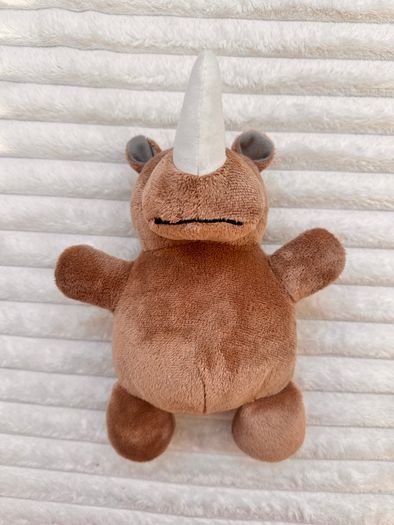 Lupilu Rhino Plush Rhinoceros approx. 25 cm. Used Please see photos