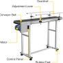 Electric PVC Belt Conveyor 1500x200mm 60W Adjustable Speed for Inkjet Printers Image 4