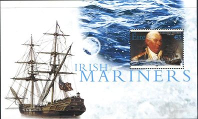 2003 Ireland Irish Mariners Commemorative Stamp Miniature Sheet Mint Never Hinged (MNH)