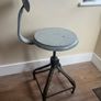 Vintage Nicolle France Industrial Draughtsman Chair Image 4