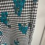 leggings topshop leggings size 10 black & white floral print Image 7