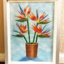 Bird of Paradise Painting Image 2