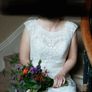 Full lace wedding dress worn once (2024) Image 3