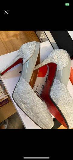 Shoes once immaculate condition.