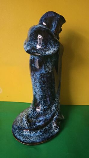 Ceramic monk  collectable figurine
