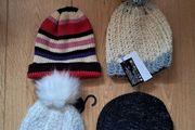 Women's Beanie Hats X 4