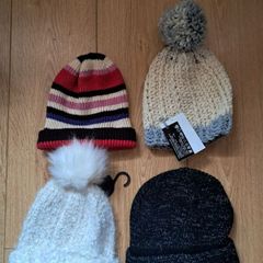 Women's Beanie Hats X 4