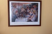 Framed Renoir Print - Luncheon of the Boating Party