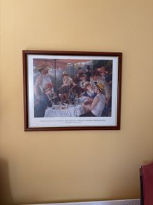 Framed Renoir Print - Luncheon of the Boating Party
