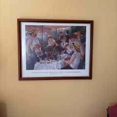 Framed Renoir Print - Luncheon of the Boating Party