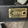 Black Hard Shell Briefcase - Dual Combination Locks & Expandable Storage Image 2