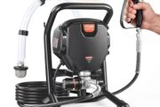 Stand Airless Paint Sprayer, 750W 3000PSI High Efficiency Electric Airless Sprayer, Fine And Even Painting Effect, Handheld Paint Sprayers for Home Interior and Exterior Furniture and Fences