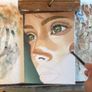 Original oil painting on canvas board Image 2