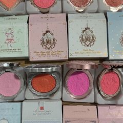 Flower knows blushers, liquid shadow, dual ended highlighter stick, colour correcting primer