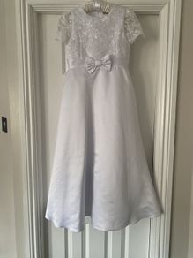 Communion dress BNWOT age 10