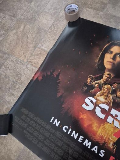 Scream 7 - Original Uk Quad Film Poster- 2026- Official Cinema Release Horror Movie